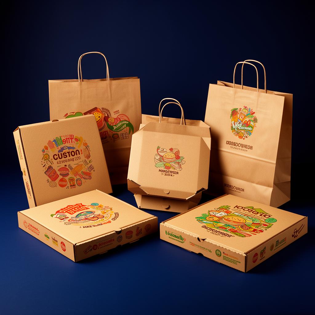 Custom branded food packaging